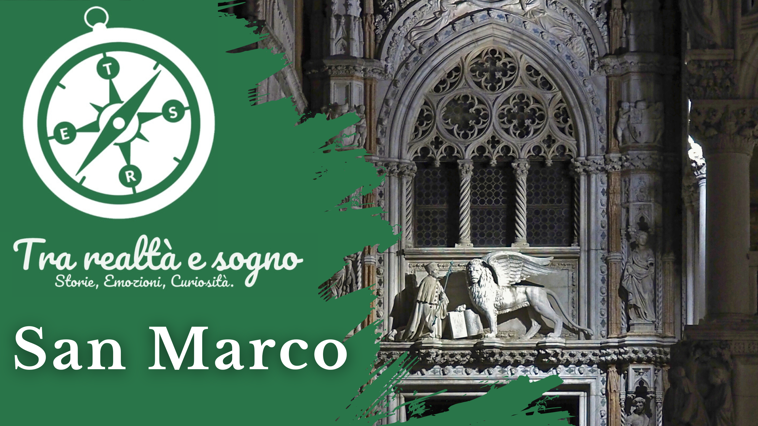 Basilica di San Marco con Leone alato e dettagli gotici - I Segreti di San Marco, curiosità e luoghi nascosti oltre la cartolina